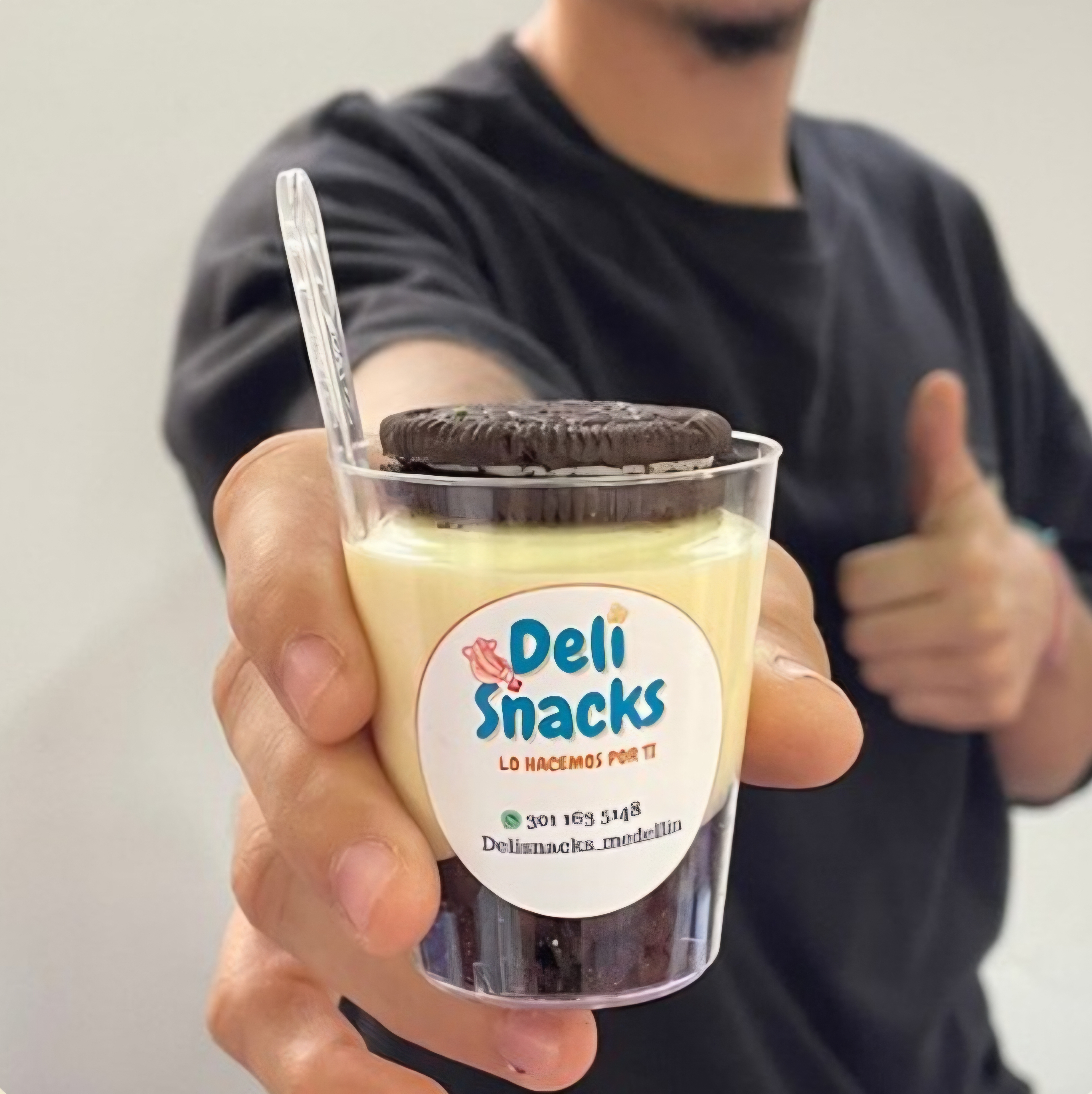 Postres en Shot Empacados Deli Snacks