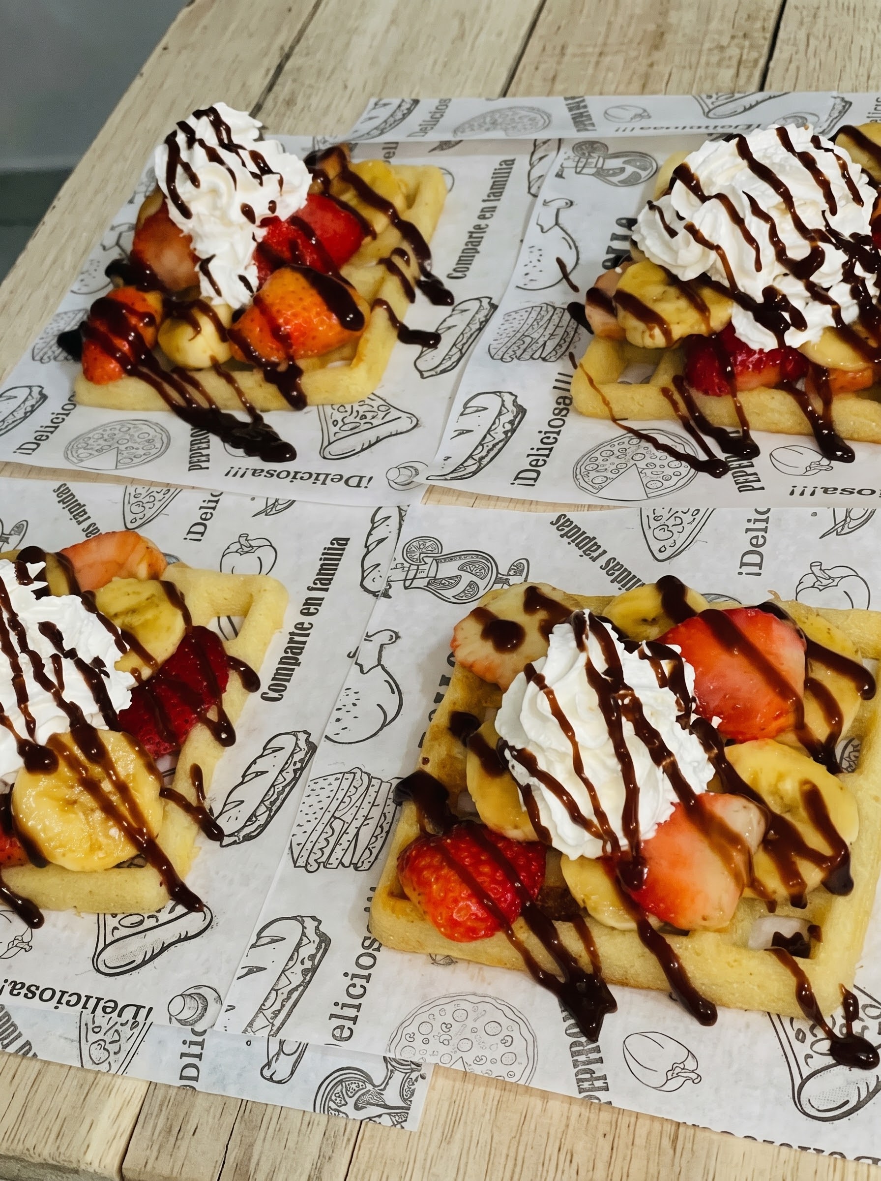 Waffles Deli Snacks